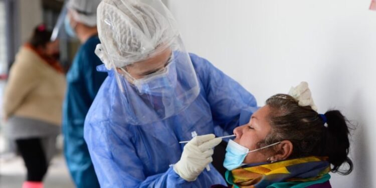 Fueron reportados 6.289 nuevos contagios de coronavirus en la Argentina