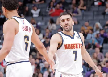 En su momento más difícil en la NBA, Campazzo volvió a tener minutos y fue importante en el triunfo de Denver