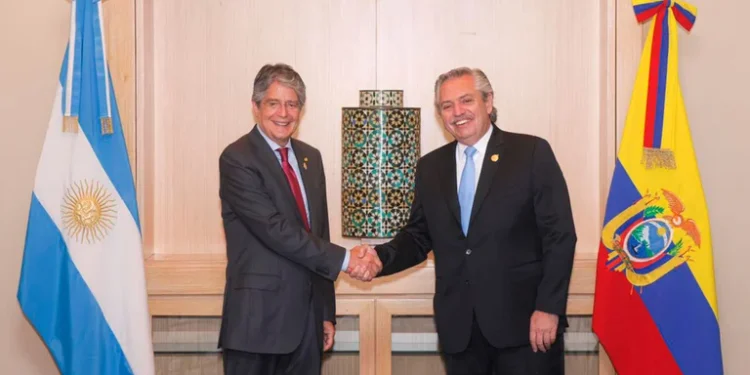 Alberto Fernández recibirá a su par de Ecuador, Guillermo Lasso, con el objetivo de afianzar la relación bilateral