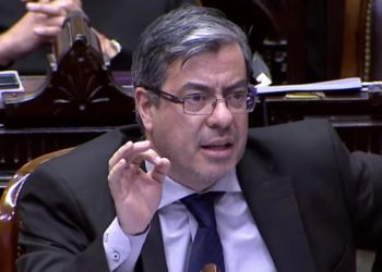 Germán Martínez repudió a quienes se manifestaron en contra del Gobierno en Plaza de Mayo : “Son golpistas”