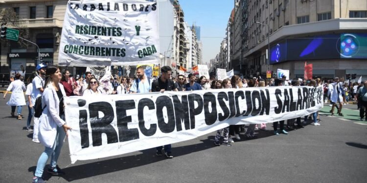 Los residentes anuncian un paro en todos los hospitales de la ciudad de Buenos Aires