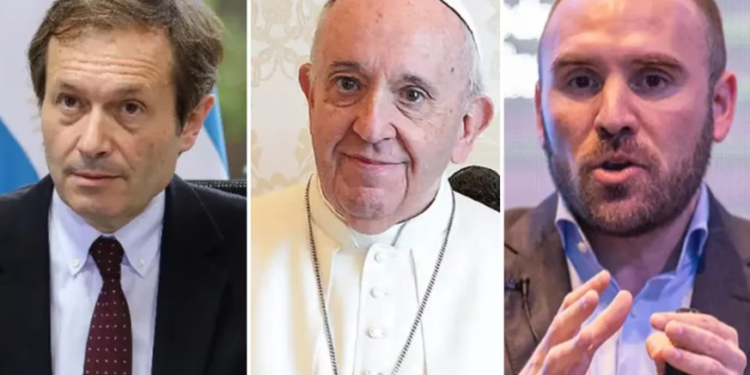 Martín Guzmán y Gustavo Beliz están en el Vaticano para hablar de economía y finanzas