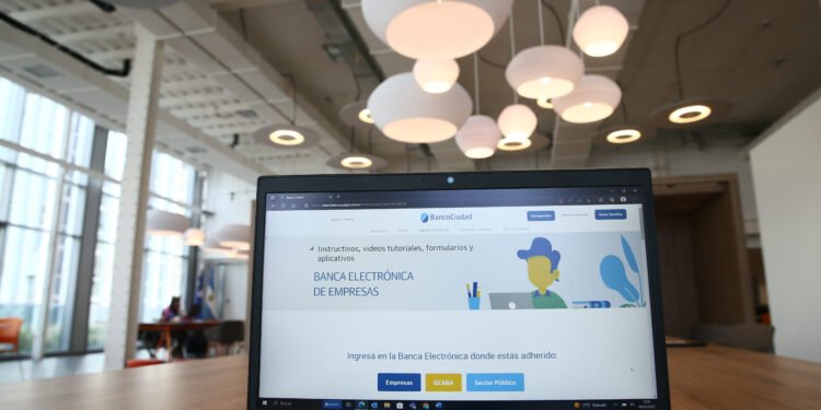 Nuevo home banking de empresas de Banco Ciudad