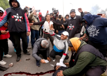 Reforma constitucional: 70 personas con heridas, 58 detenidos y destrozos, el saldo de la jornada de violencia en Jujuy