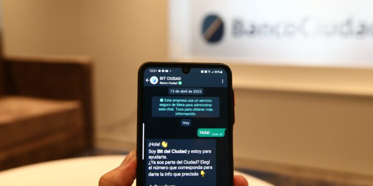 BIT, el asistente virtual del Banco Ciudad llegó a WhatsApp