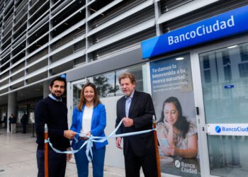 NUEVA SUCURSAL DEL BANCO CIUDAD EN EL BARRIO MUGICA DE RETIRO
