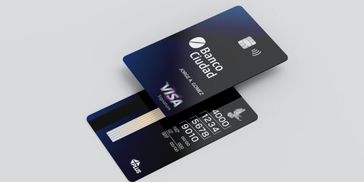 BANCO CIUDAD LANZA TARJETAS DE CRÉDITO CON INNOVADOR DISEÑO VERTICAL