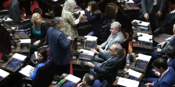 Tensión en el Congreso: Una vez más, el bloque radical quedó en el ojo de la tormenta