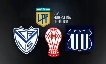 Cómo se define la Liga Profesional entre Vélez, Talleres y Huracán