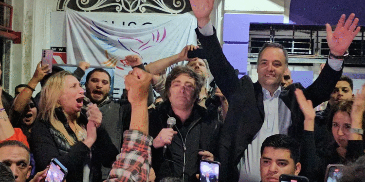 Mensaje electoral de Milei en cierre de LLA
