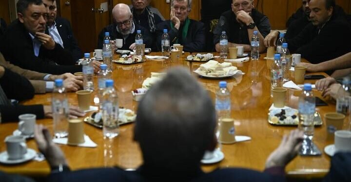 Consejo del PJ: reunión con Massa, Grabois, Moreno, CGT.