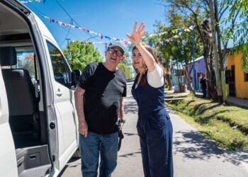 Mariel Fernández recibió a Silvio Rodríguez en Moreno
