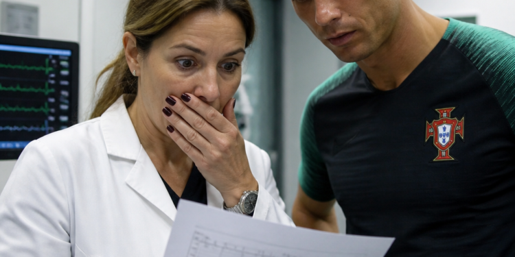 La sorprendente interacción entre la médica de Portugal y Cristiano Ronaldo antes del Mundial