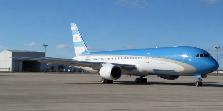 El Gobierno envía el avión presidencial ARG-01 a una inspección programada en EE.UU.
