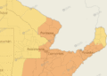 Alertas amarilla y naranja por tormentas en cuatro provincias para hoy