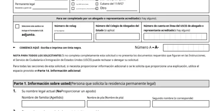 Estados Unidos habilita ingreso legal sin visa para mexicanos y colombianos que completen el Formulario I-485