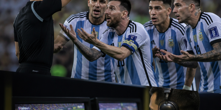 La controversia arbitral y el VAR vuelven a centrar la atención en la selección argentina