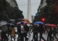 Intensas lluvias en la Ciudad y el conurbano: pronóstico para las próximas horas