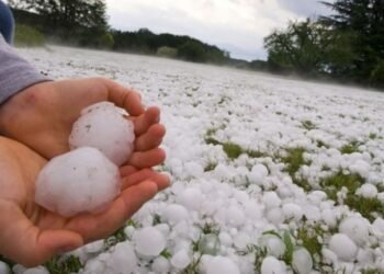 Temporal en Santa Fe: granizo y fuertes vientos afectan varias localidades