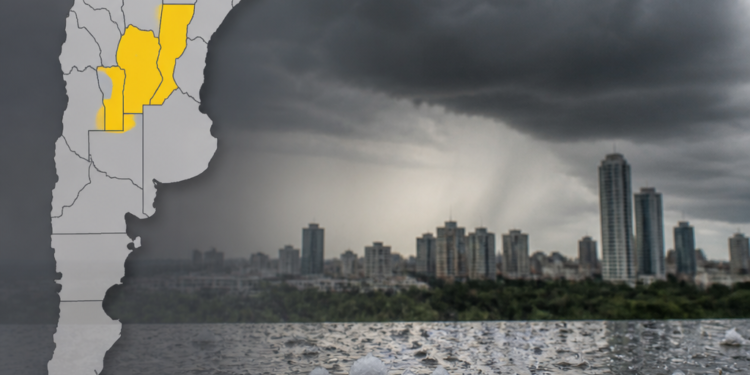 Alertas meteorológicas por tormentas y posible granizo para el domingo 27 de septiembre