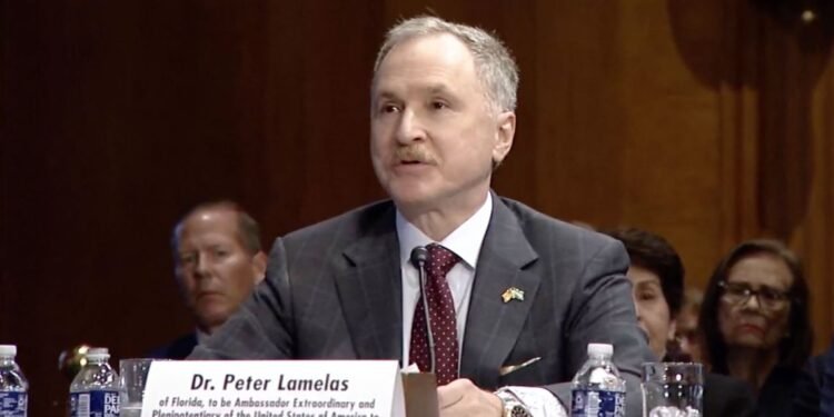 El embajador Peter Lamelas solicita al Senado la aprobación del tratado de patentes y anticipa la apertura de una oficina de la FDA en Buenos Aires para 2027