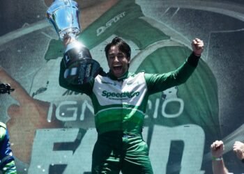 Ignacio Faín celebra su primera victoria en el TC en San Nicolás con un 1-2 de Torino